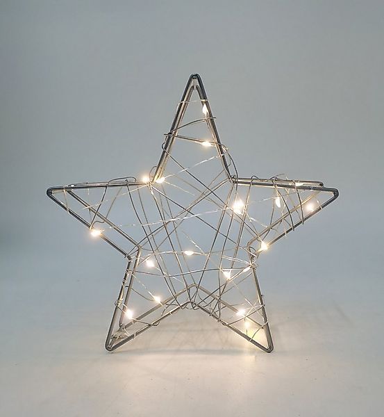 Trend Line Dekofigur TrendLine LED Stern Ø 19 x 19 cm warmweiß günstig online kaufen