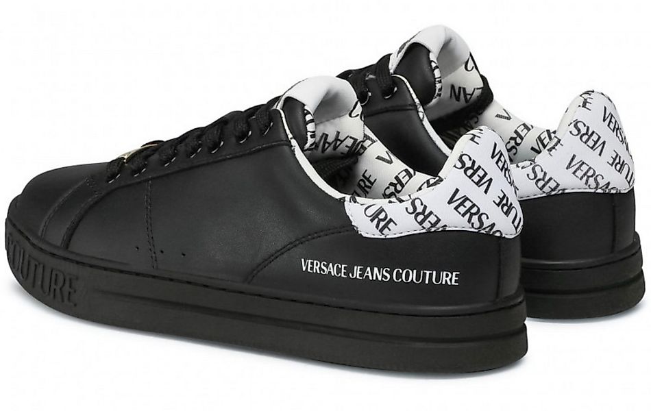 Versace VERSACE JEANS COUTURE Multi Logo Trainers Low-Top Sneakers Schuhe S günstig online kaufen