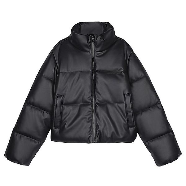 Pegador Winterjacke Pegador Faux Leather Puffer Jacket günstig online kaufen