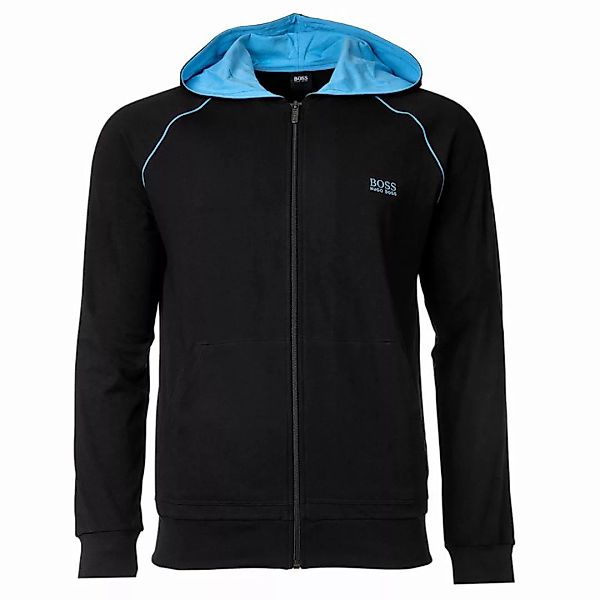 HUGO BOSS Herren Sweat-Jacke - Hooded Jacket, Mix & Match, Loungewear, Zipp günstig online kaufen