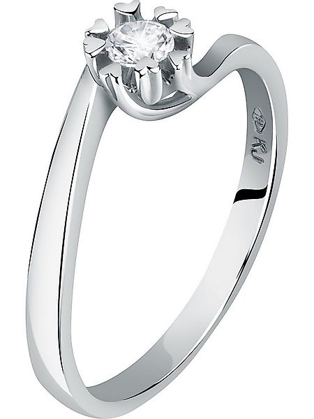 CHRIST Diamantring CHRIST Damen-Damenring 585er Weißgold 1 Diamant günstig online kaufen