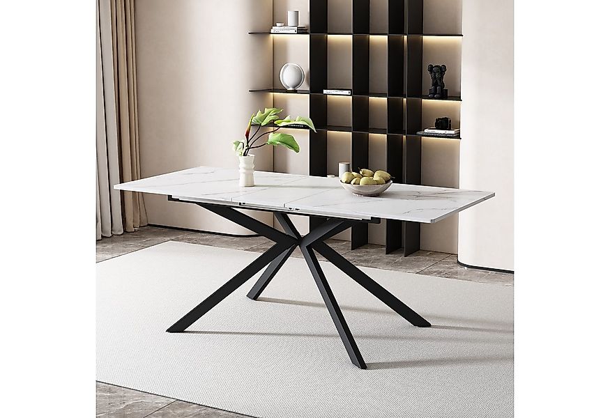 Flieks Esstisch (erweiterbare Tischplatte 150-180x70x75,5 cm, 1-St., 1 Tisc günstig online kaufen