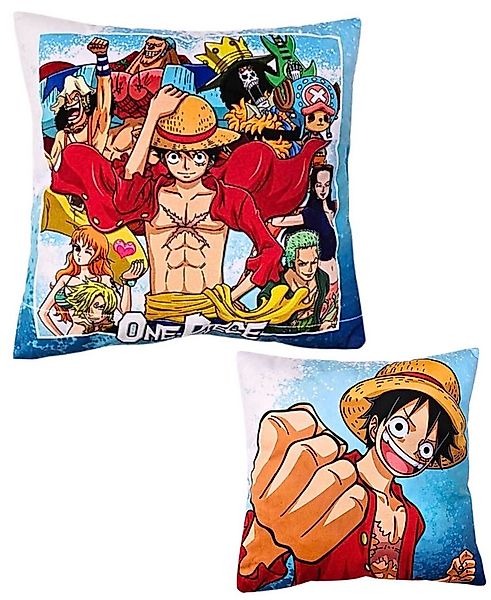 One Piece Anime Dekokissen Monkey D. Luffy, Kinder Kuschelkissen 40 x 40 cm günstig online kaufen