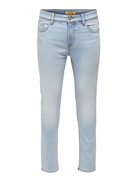 ONLY & SONS Slim-fit-Jeans ONSLOOM SLIM BLEACH BLUE JOG 5029 JEANS günstig online kaufen