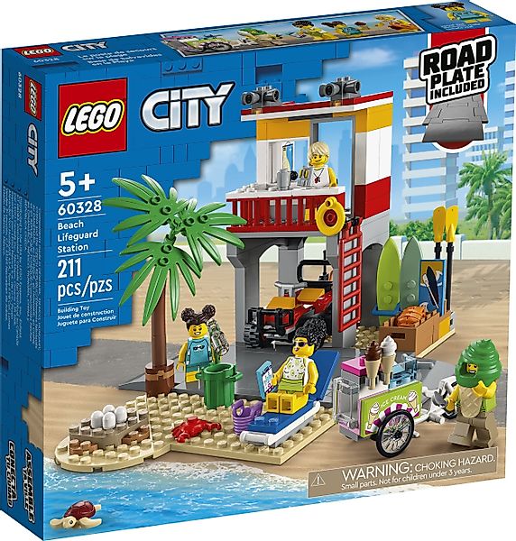 LEGO® LEGO® City Rettungsschwimmer-Station - 60328 günstig online kaufen