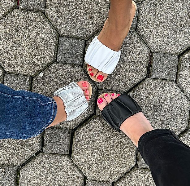 Softclox RUTH Nappa weiß (hazelnut) Pantolette günstig online kaufen