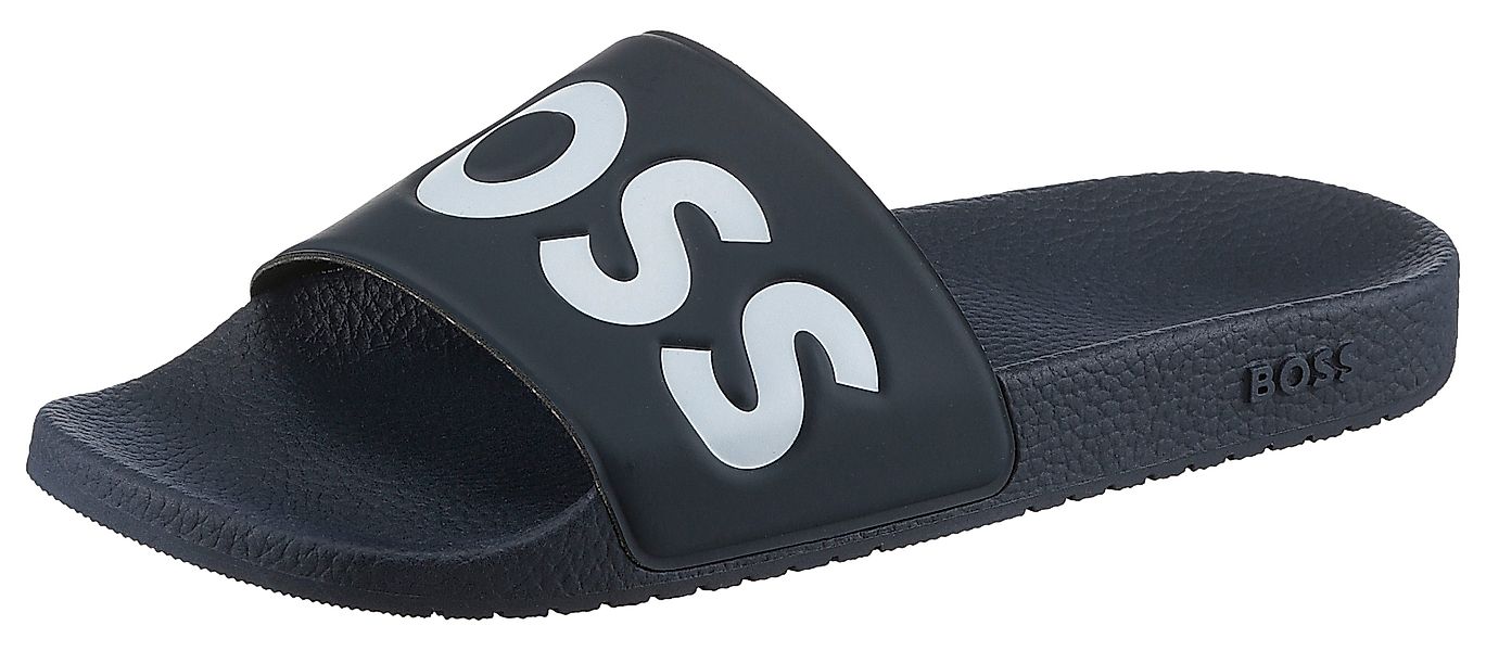 BOSS Aryeh Slid Badepantolette, Poolslides, Schlappen, günstig online kaufen