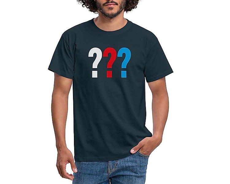 Spreadshirt T-Shirt Die Drei Fragezeichen Logo Männer T-Shirt (1-tlg) günstig online kaufen