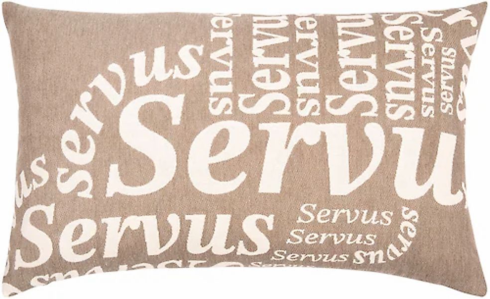 PAD Dekokissen »Servus«, Made in Europe, Kissenhülle ohne Füllung, 1 Stück günstig online kaufen