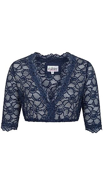 Nübler Dirndlbluse Dirndlbluse 3/4 Arm Laura in Marine von Nübler günstig online kaufen