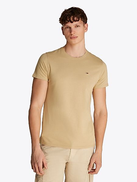 Tommy Jeans T-Shirt "TJM ESSENTIAL SOLID TEE", Regular Fit mit Rundhalsauss günstig online kaufen