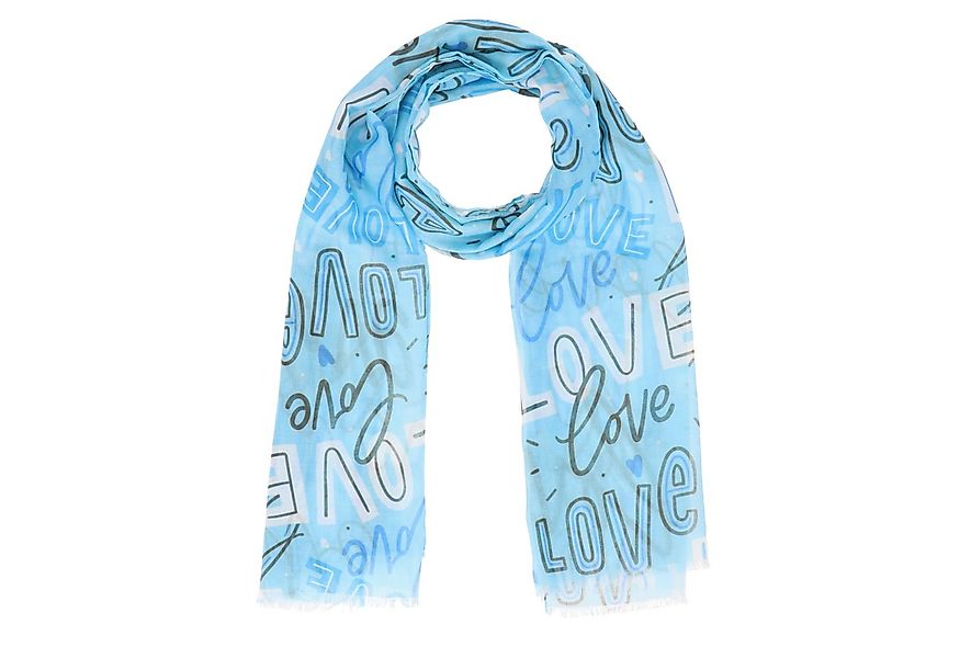 halsüberkopf Accessoires Modeschal Love, mit Wording günstig online kaufen