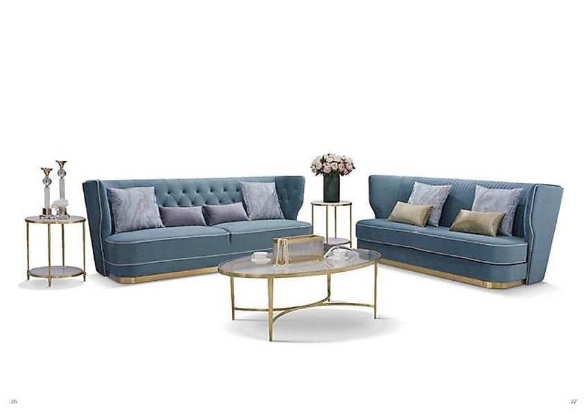 Xlmoebel Sofa 3-Sitzer Sofa, 2-Sitzer Sofa, 2-Sitzer Sofa Set Modernes Desi günstig online kaufen