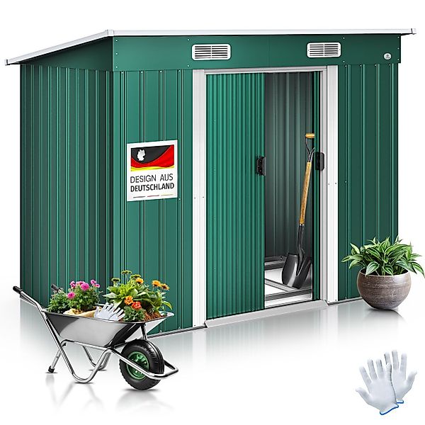 KESSER Gartenhaus, Gerätehaus Metall 4 m³ günstig online kaufen