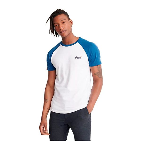 Superdry Orange Label Classic Baseball Kurzarm T-shirt XS Optic günstig online kaufen
