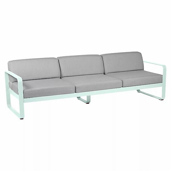 Bellevie 3-Sitzer Lounge-Sofa A7 Gletscherminze 79 Flanellgrau günstig online kaufen