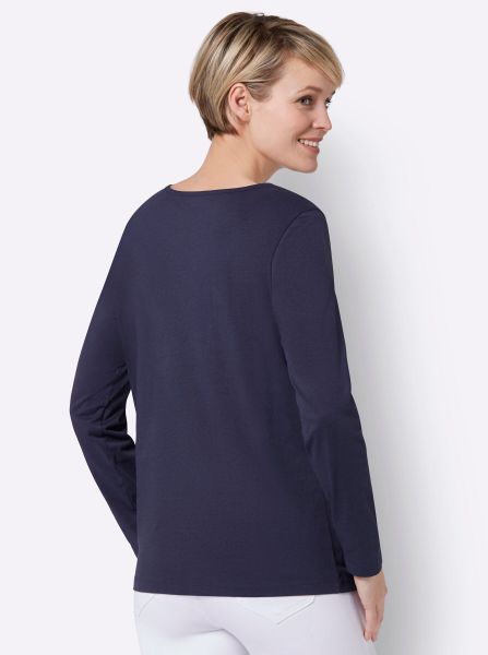 Sieh an! T-Shirt Langarmshirt günstig online kaufen