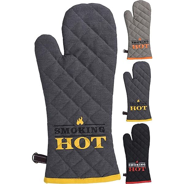 Excellent Houseware Grillhandschuhe Grillhandschuh Ofenhandschuh Kochhandsc günstig online kaufen