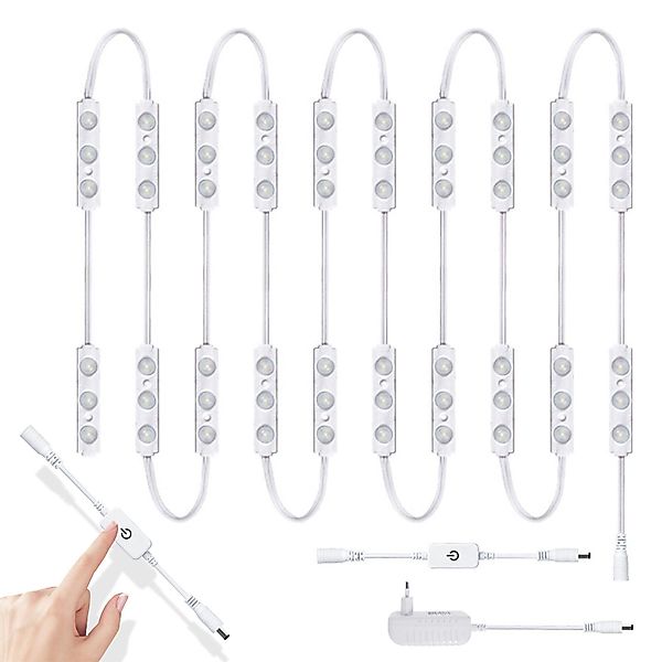MODFU LED Spiegelleuchte Schminkspiegel Beleuchtung dimmbar günstig online kaufen