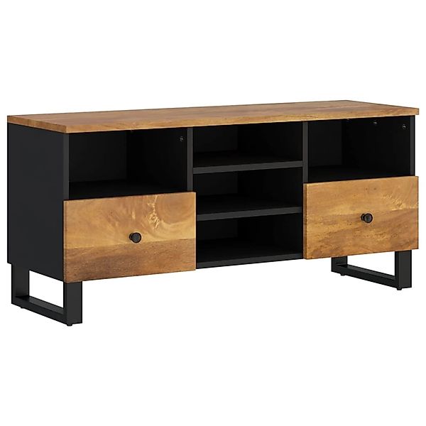 VidaXL TV-Schrank 100x33x46 cm Massivholz Mango und Holzwerkstoff günstig online kaufen