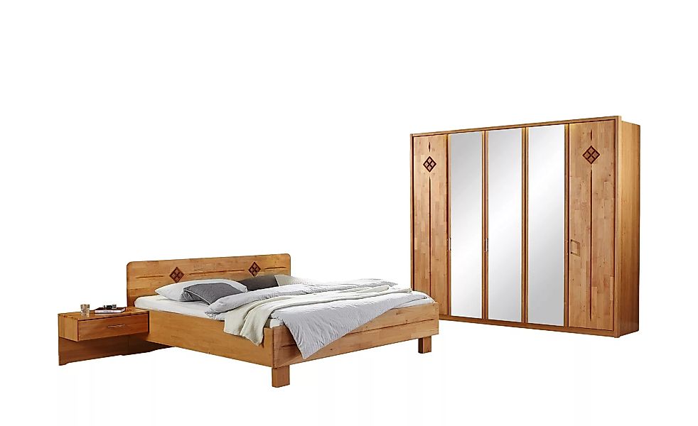 Woodford Komplett-Schlafzimmer 4-tlg.   Genua - holzfarben - 250 cm - 216 c günstig online kaufen