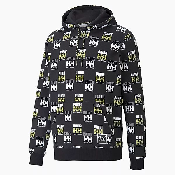 PUMA X HELLY HANSEN Printed Herren Hoodie | Mit Aucun | Schwarz | Größe: XX günstig online kaufen