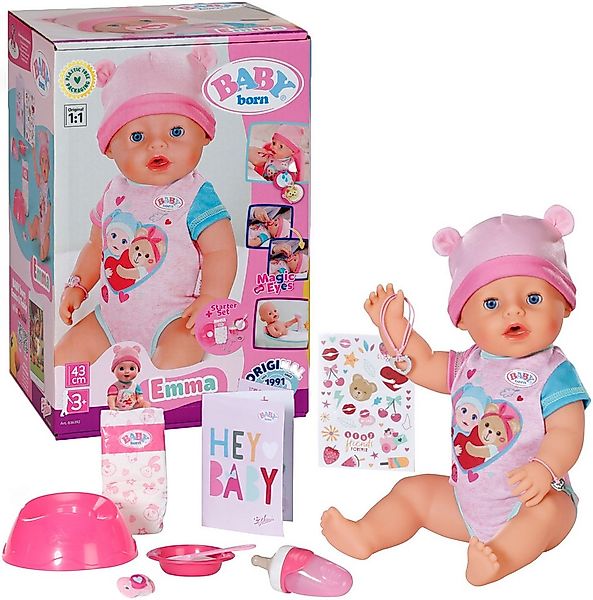 Baby Born Babypuppe Emma, 43 cm (Set, 11-tlg) günstig online kaufen