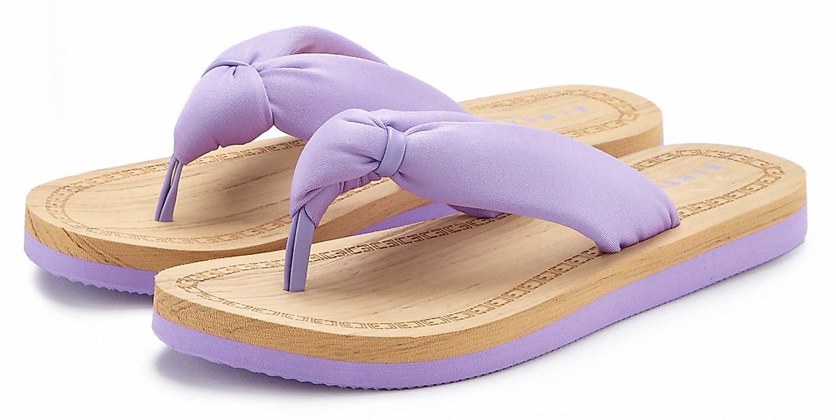Elbsand "Sandale, Badeschuh, Pantolette, Badelatsche, Flip Flop" mit offene günstig online kaufen