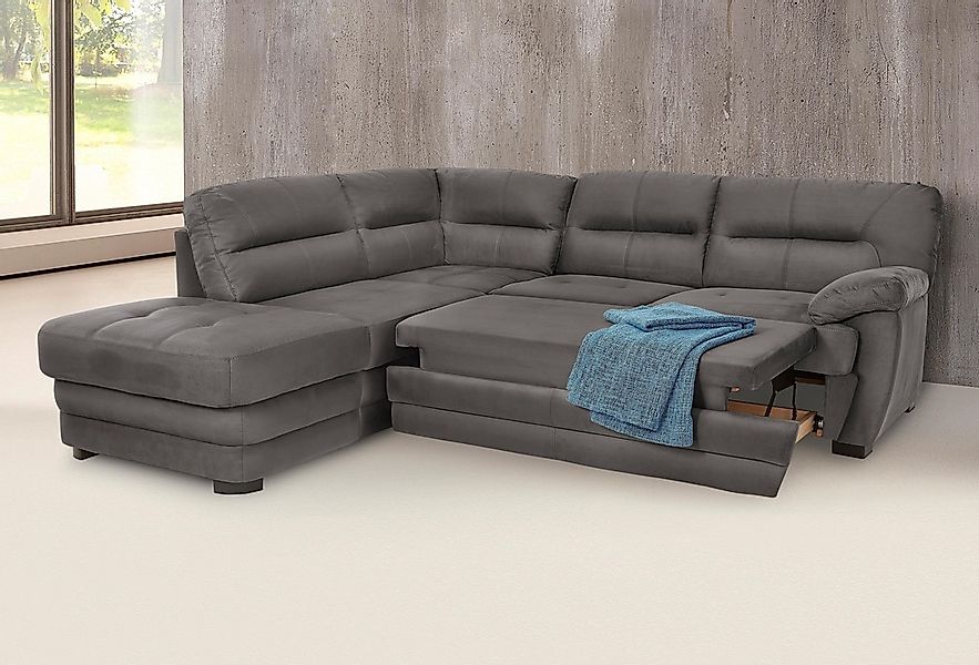 COTTA Ecksofa »Royale L-Form«, wahlweise mit Bettfunktion günstig online kaufen