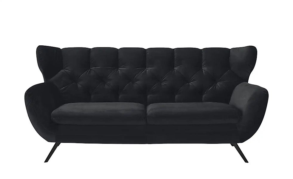 Jette Home Sofa  Caldara ¦ schwarz ¦ Maße (cm): B: 200 H: 94 T: 95 Polsterm günstig online kaufen