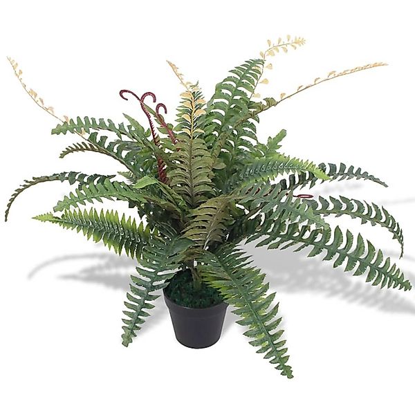furnicato Künstliche Farnpflanze mit Topf 60 cm Grün günstig online kaufen
