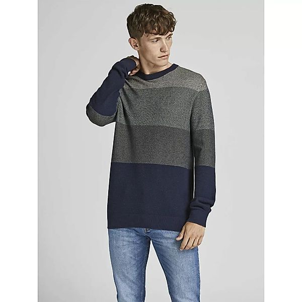 Jack & Jones Jorfinn Rundhalsausschnitt Sweater XS Dusty Olive / Detail Nav günstig online kaufen