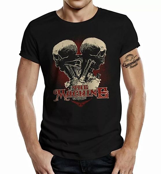 GASOLINE BANDIT® T-Shirt für Biker Motorcycle Racer: The Machine günstig online kaufen