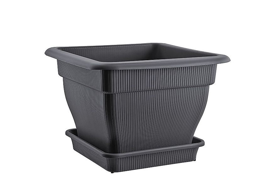 BURI Pflanzkübel XXL Pflanzkübel 60x60 Blumentopf Wasserspeicher Blumenkübe günstig online kaufen