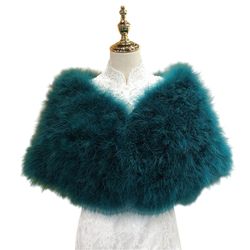Refttenw Modeschal Hochzeit Bankett Party Kunstpelz günstig online kaufen