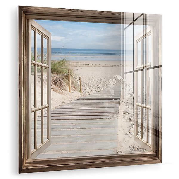 MuchoWow Acrylglasbild Durchblick - Strand - günstig online kaufen