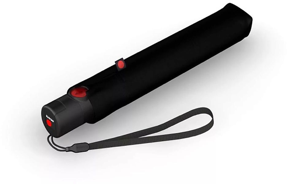 Knirps Taschenregenschirm "U.200 Ultra Light Duo, Black" günstig online kaufen