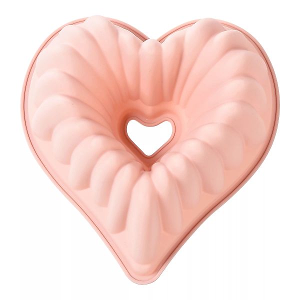 Backform HEART ca.D23xH6cm, rosa günstig online kaufen