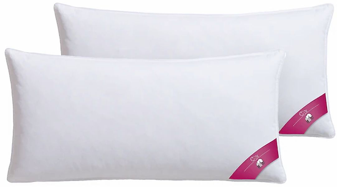 RIBECO Federkissen »Johanna Kopfkissen-Spar-Set: 40x80 cm, 80x80 cm erhältl günstig online kaufen