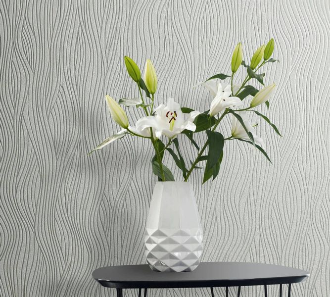 Marburg Vliestapete »Serene Stripes« Streifen moderne Tapete für Wohnzimmer günstig online kaufen