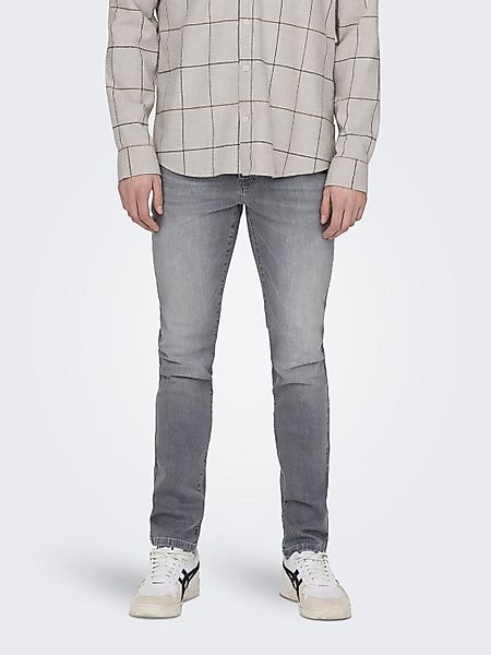 ONLY & SONS Slim-fit-Jeans "ONSLOOM SLIM LBD 8263 AZG DNM NOOS" günstig online kaufen