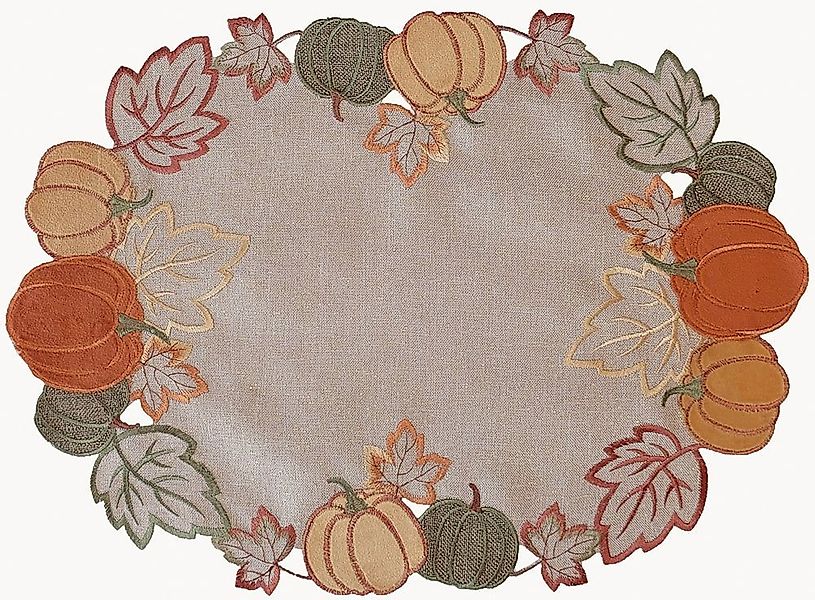 matches21 HOME & HOBBY Tischdecke Tischdeckchen DORA Kürbisse & Blätter Her günstig online kaufen