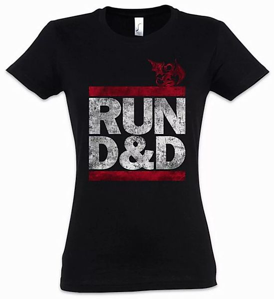 Urban Backwoods Print-Shirt Run D&D Damen T-Shirt Dungeons Pen and Paper Dr günstig online kaufen