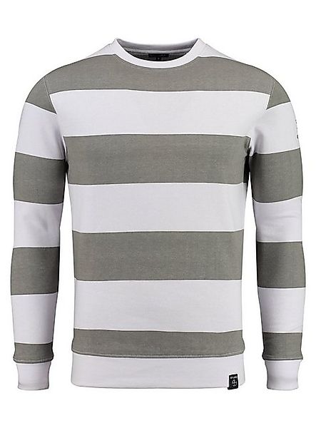 Key Largo Rundhalspullover für Herren Penalty Sweatshirt Kontrast Look MSW0 günstig online kaufen