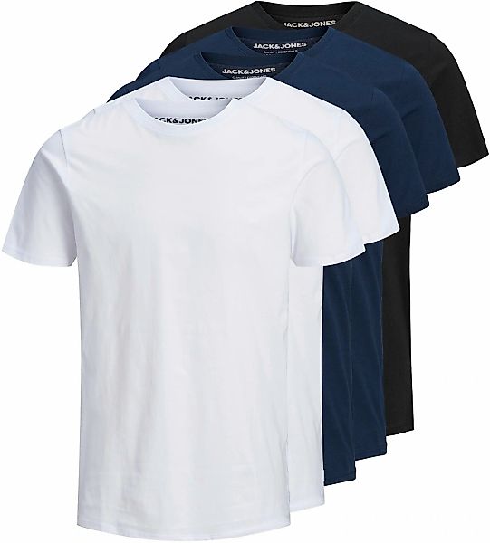 Jack & Jones T-Shirt "JJEORGANIC BASIC TEE SS O-NE 5PK MP NOOS", (Packung, günstig online kaufen