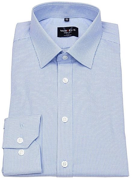 MARVELIS Businesshemd Body Fit stark tailliert Kentkragen günstig online kaufen