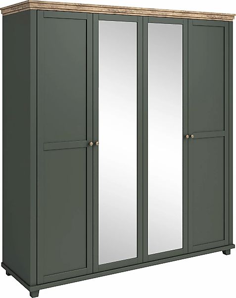 Home affaire Kleiderschrank "Evora, Landhausschrank in 3 verschieden Größen günstig online kaufen