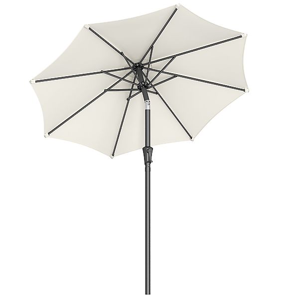 SONGMICS Sonnenschirm, UPF 50+, mit Kurbel, günstig online kaufen