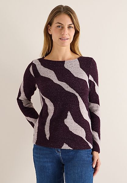 CECIL Langarmshirt aus softem Materialmix günstig online kaufen