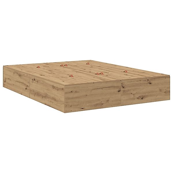 vidaXL Bett Bettgestell mit Stauraum Artisan günstig online kaufen